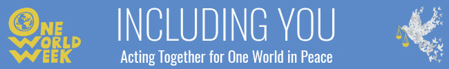 OneWorldWeek — Including You Banner