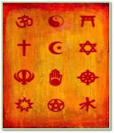 multi Faith symbols