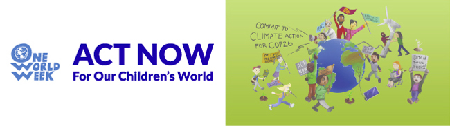 OWW Newsletter Header Title - Act AGAIN Now for our Children's World